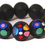 Atomic dots black bracelet Atomic dots black bracelet, $60