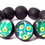 Green marigolds bracelet Green marigolds bracelet, $60