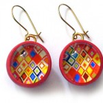 Harlequin earrings Harlequin earrings, $25