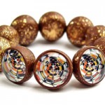 Chocolate dots bracelet Chocolate dots bracelet, $60