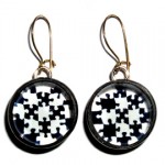 Puzzle earrings Puzzle earrings, $25
