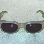 1986 L.A. Eyeworks frosted white frames, handmade in France 1986 L.A. Eyeworks frosted white frames, handmade in France, SOLD
