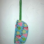 Apples & pears wristlet Apples & pears wristlet, SOLD