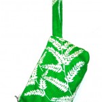 Green & white fern wristlet Green & white fern wristlet, SOLD