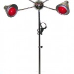 Pibbs 5-headed infrared heat lamp Pibbs 5-headed infrared heat lamp, or use regular lightbulbs, $200