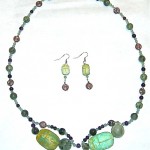 clay scarabs, amethyst, aventurine, pectolite clay scarabs, amethyst, aventurine, pectolite
