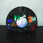 An earrings holder made from a Pat Benetar album An earrings holder made from a Pat Benetar album, $25