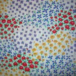 multi-color floral patches multi-color floral patches