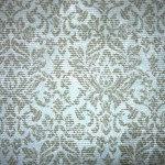 tan on white Victorian pattern tan on white Victorian pattern
