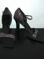 BCBG Max Azria glitter sandals, size 40 / 9 US