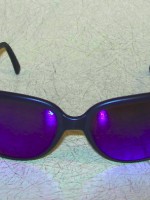 Revo frames w/reflective purple lenses