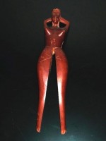 Wooden nutcracker lady