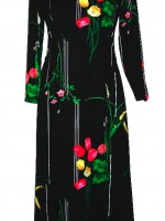 Nat Kaplan Couture black/floral dress
