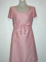 Malcolm Starr International Ltd. pink dress & matching coat
