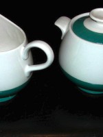 Vintage Cavalier Eggshell for Homer Laughlin cream & sugar set