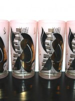 Set of 4 Gaîté drinking glasses