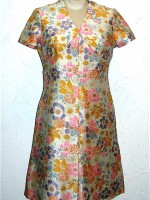Frances Brewster spring floral dress & matching coat