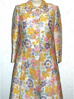 Frances Brewster spring floral dress & matching coat