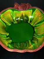 Large ceramic apple bowl