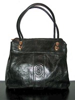 Vintage Marino Orlandi black leather purse