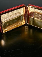Vintage Zell makeup case wristlet