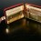 Vintage Zell makeup case wristlet