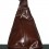 Longchamp chocolate brown leather shoulder satchel