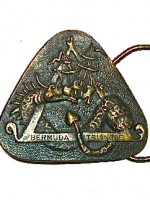 Bermuda Triangle belt buckle