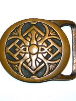 Tech Ether Guild Inc. Celtic design belt buckle