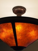 Mica Lamp Company chandelier, model #113