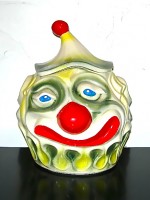 McCoy clown ceramic cookie jar