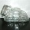 Glass Volkswagen Beetle canister Glass Volkswagen Beetle canister