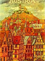 Vintage travel poster – Austria