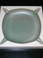 Vintage Hyalyn porcelain ashtray