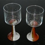 Stemmed wine glasses Stemmed wine glasses