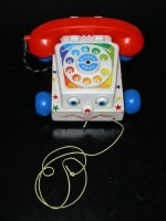 1961 Fisher Price Chatter Telephone pull toy