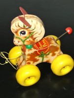 1965 Fisher Price Prancy Pony pull toy