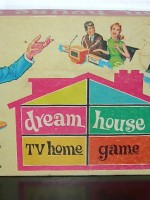 Milton Bradley 1968 Dream House TV Home Game