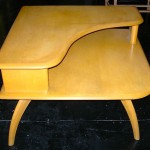 Heywood Wakefield corner table M338G Heywood Wakefield corner table M338G, $400