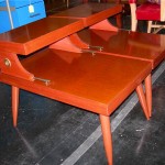 Pair of vintage end tables Pair of vintage end tables, $60