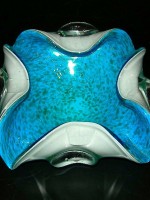 Vintage art glass candy dish/ashtray