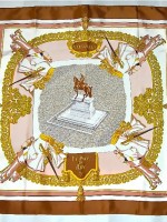 1954 Hermès scarf designed by Hugo Grygkar, Versailles – Le Pavé du Roy