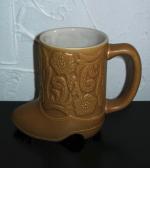 Cowboy boot mug