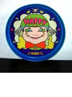 Collectible Peter Max HAPPY tray