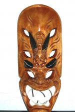 Phillipino carved wooden mask