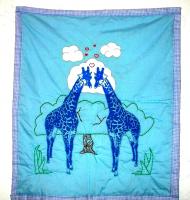 One-of-a-kind handmade wallhanging by Amber Reis
