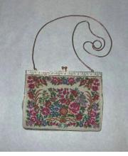Vintage needlepoint purse