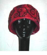 Handmade hat by Veronica Haar, the Madville Hatter