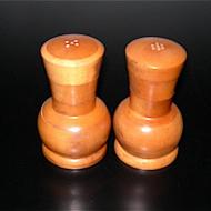 Pair of Ozark Handicraft salt & pepper shakers