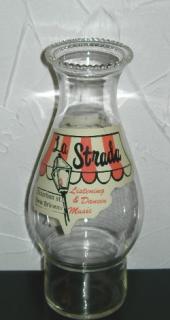 La Strada hurricane lamp-shaped vase